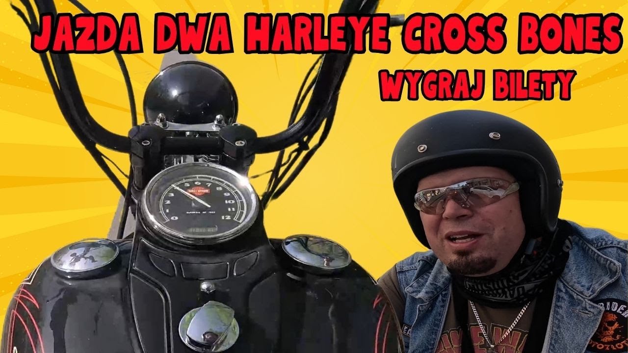 Jazda Harleyem po Wrocławiu / Wygraj Bilety na MotoBazar / Kolekcja Komarów