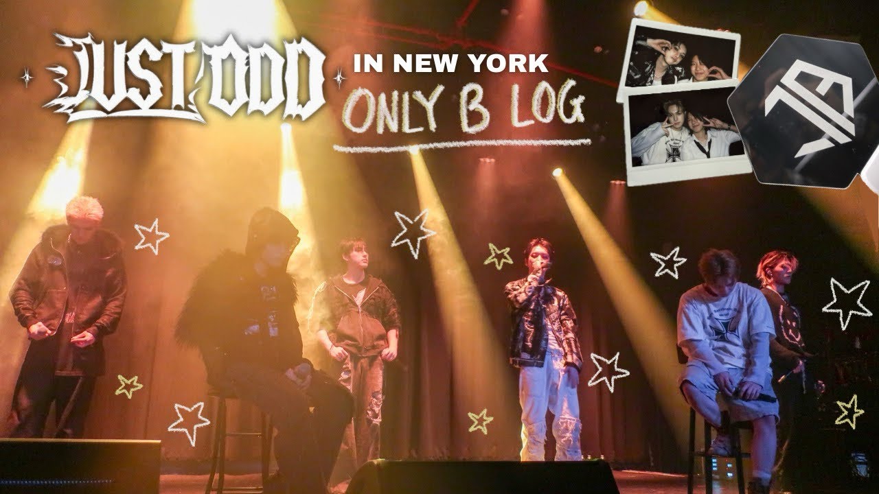 [ONLY B-LOG] 24-hr trip for JUSTB {Just Odd} in NYC 🗽🎫