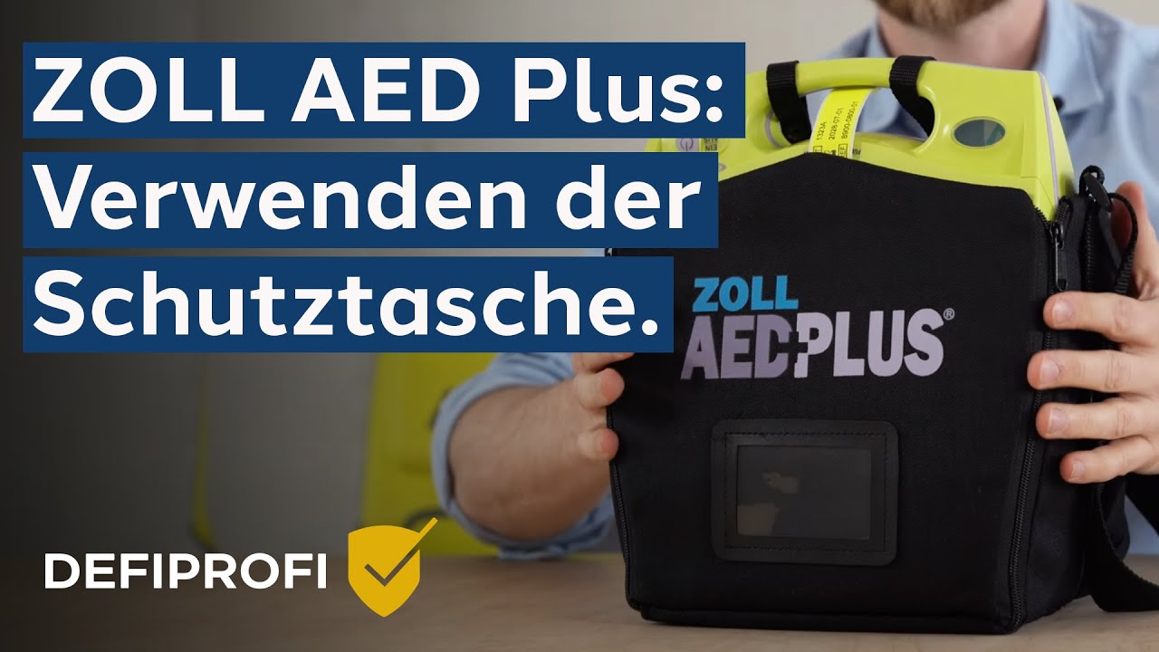 ZOLL AED Plus Zubehör: Schutz- und Tragetasche - Handling und Einsatz