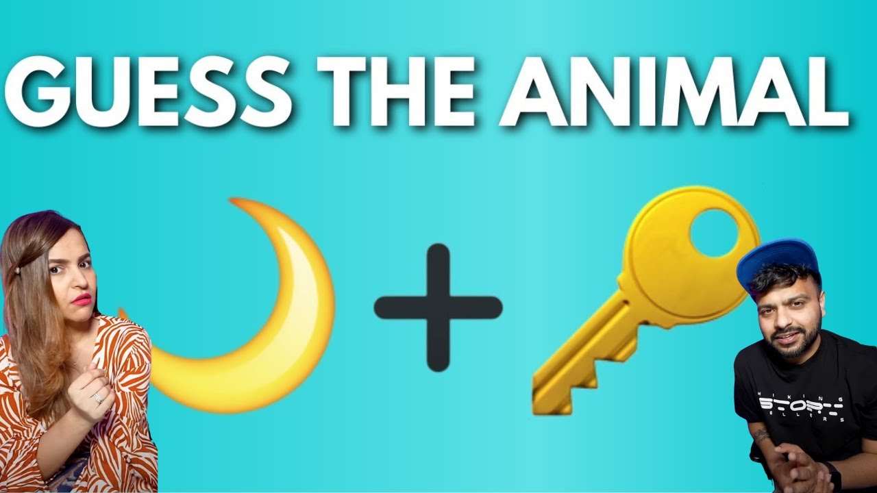 Guess The Animal By Emoji 🐵