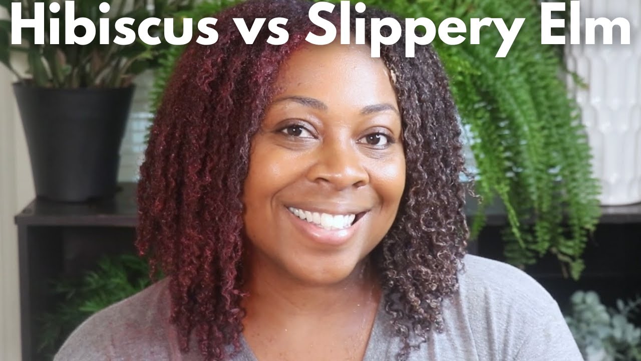 Hibiscus vs Slippery Elm Gloss Bar for Moisture and Hair Growth