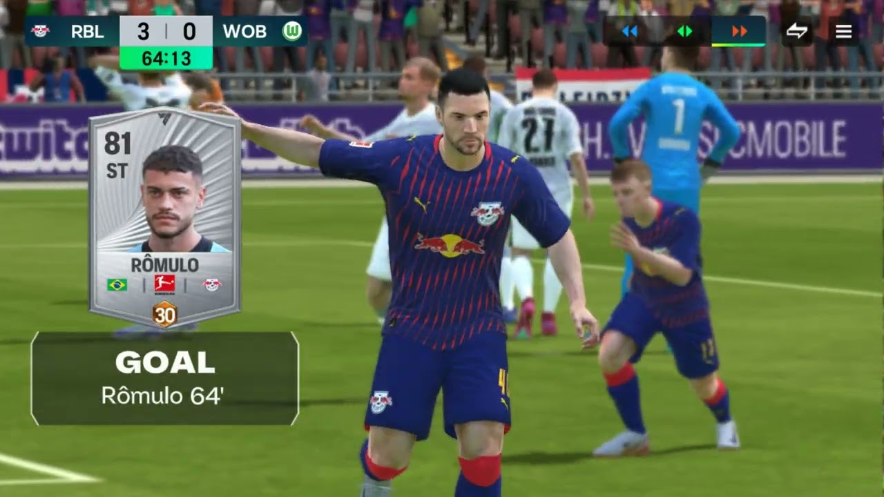 Футбольный центр РБ Лейпциг против Вольфсбурга