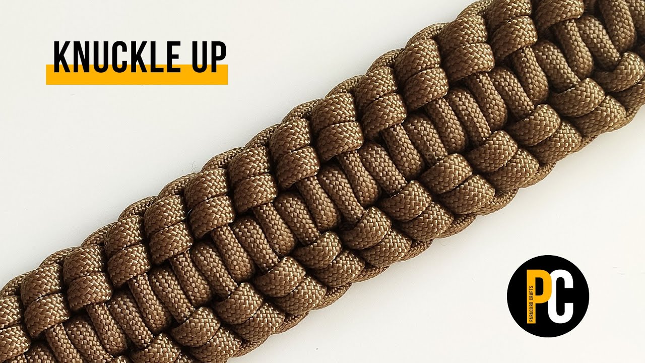 How to make Knuckle Up | Paracord Bracelet tutorial