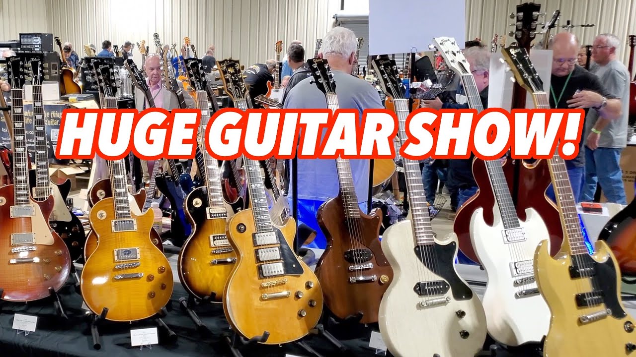 Huge GUITAR SHOW Walkthrough - Orlando Expo