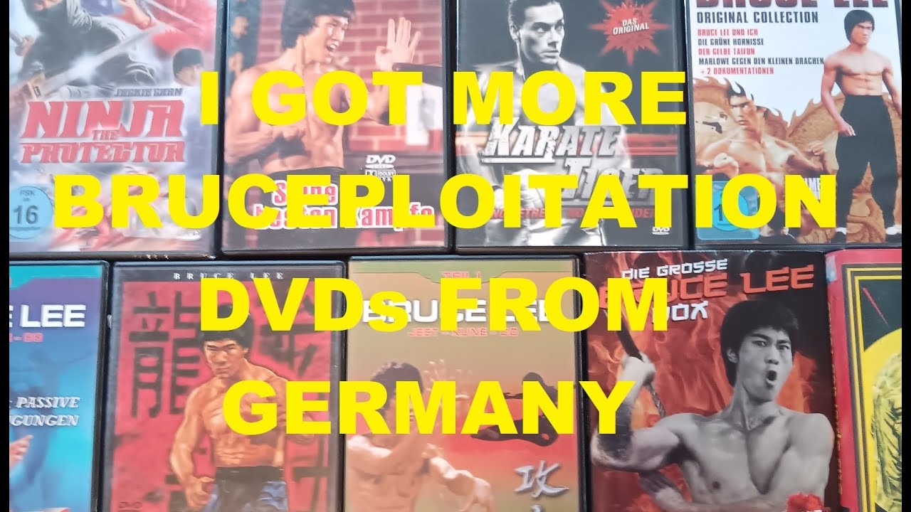 Unboxing more Bruceploitation DVDs from Germany