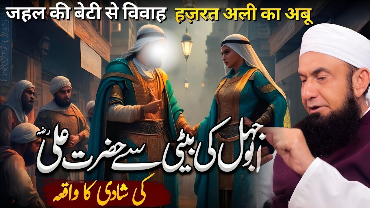 Hazrat Ali (RA) Ki Abu Jahil Ki Beti Se Shadi Ka Waqia Bayan by Molana Tariq Jameel