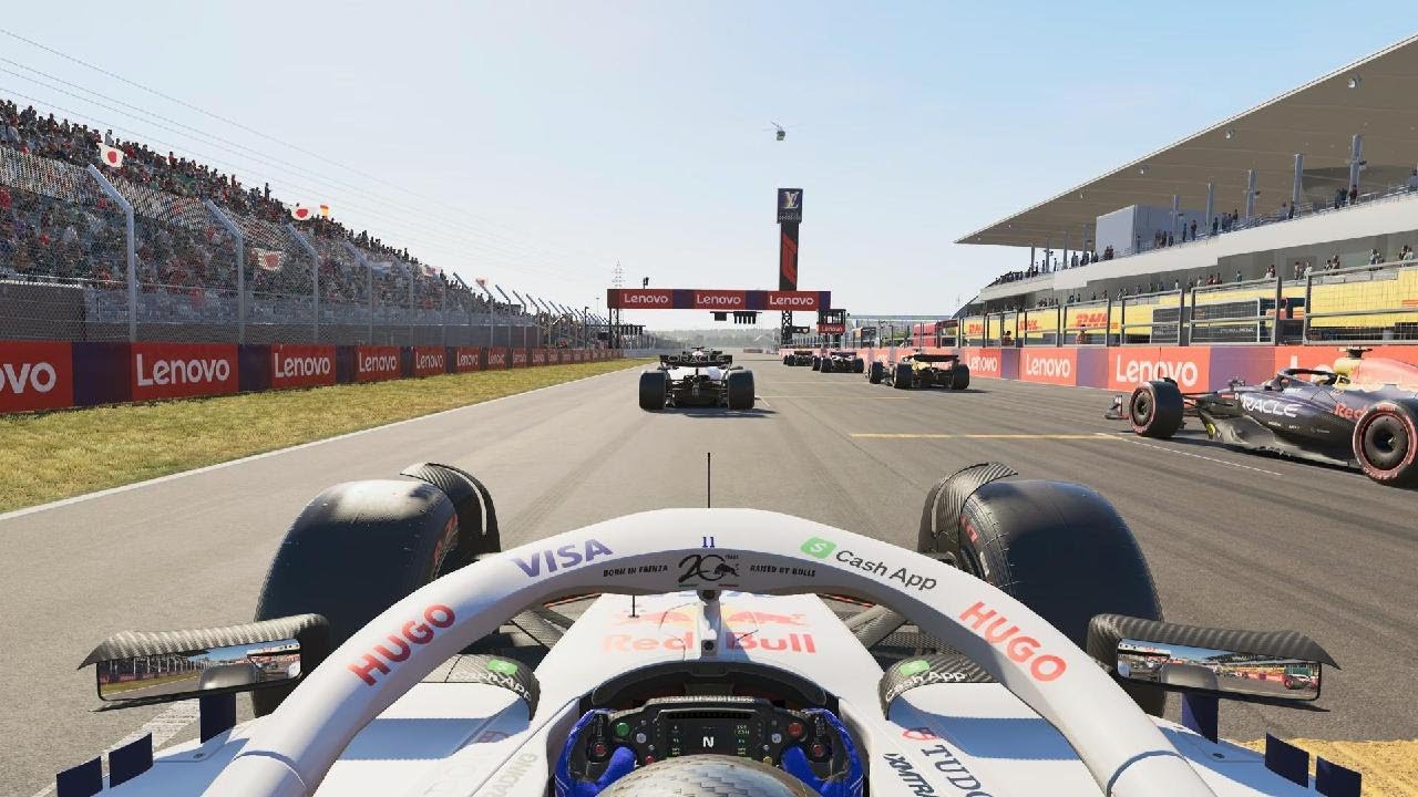 F1 25 perdendo feio no Japão