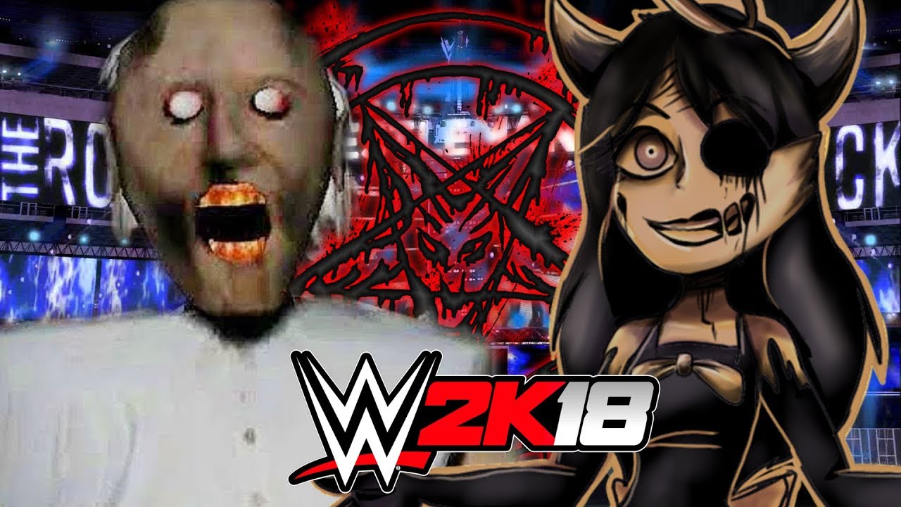 GRANNY vs ALICE ANGEL | WWE 2K18 Gameplay