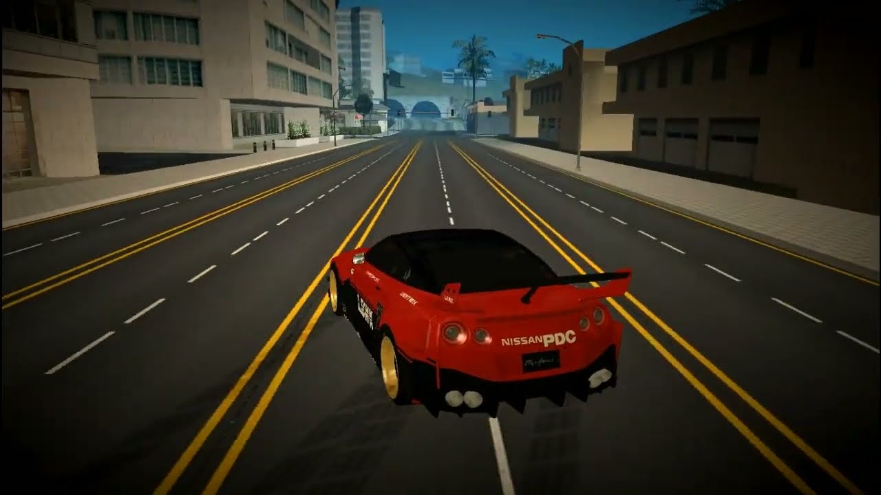 Drift Nissan GT-R Mta San Server Q.1