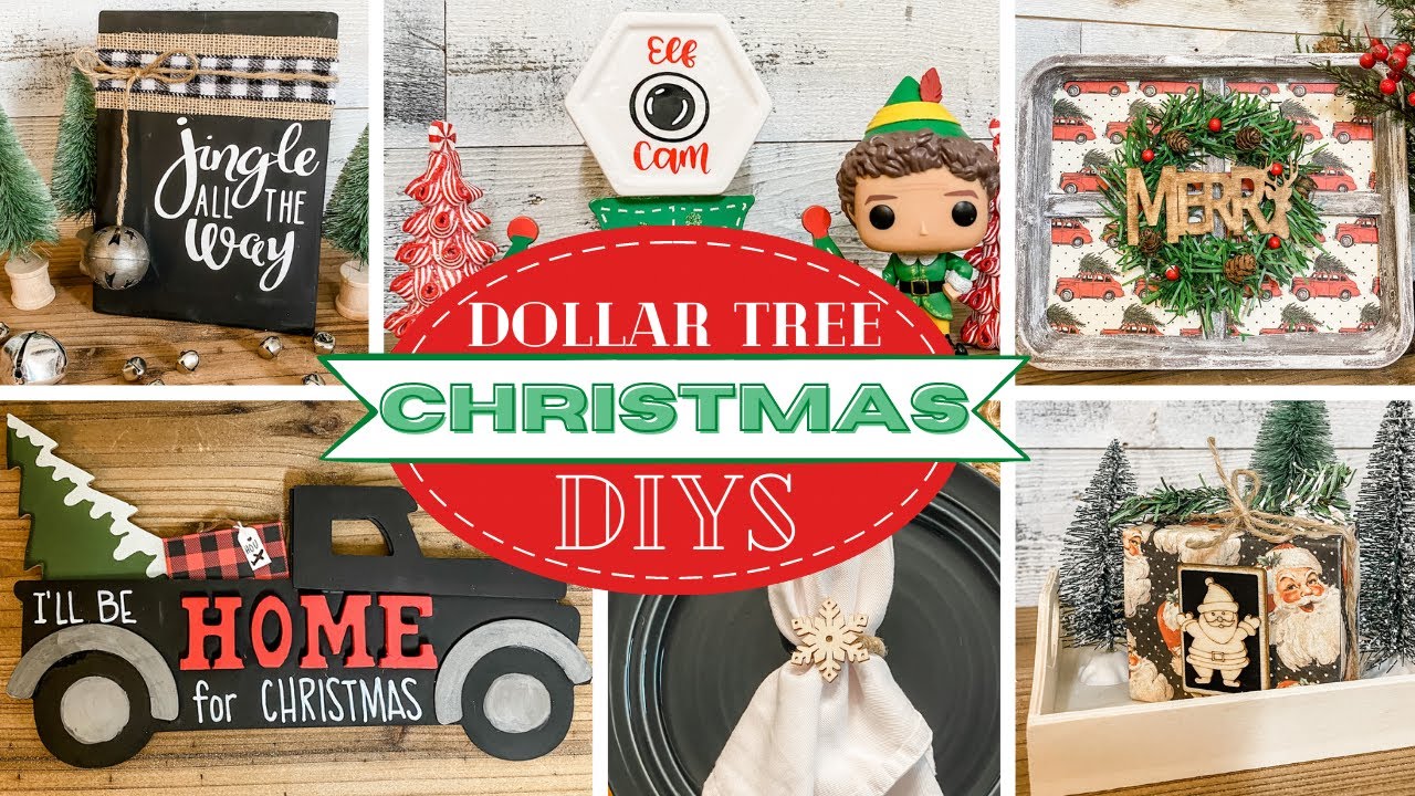 🎄7 Christmas DOLLAR TREE DIYS 🎄 DIY Mystery Box Challenge