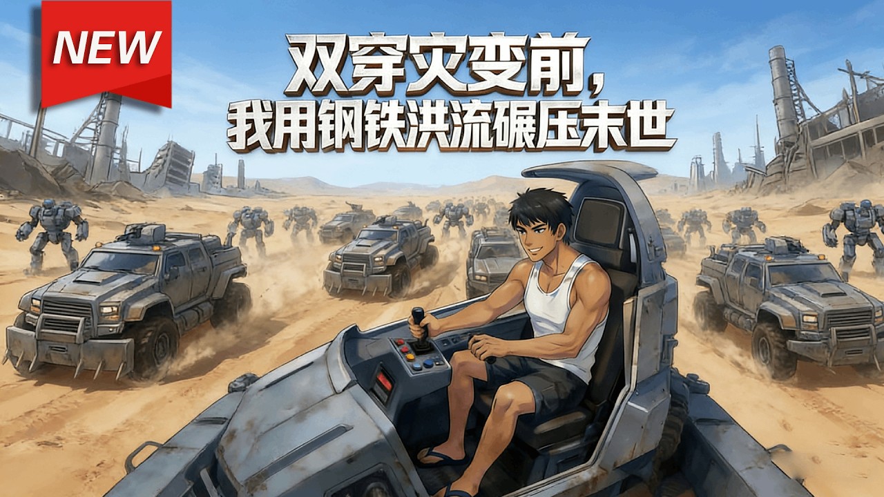 MULTISUB📢新番上线《双穿灾变前，我用钢铁洪流碾压末世》第1~60集丨末世丧尸横行，全民觉醒职业，王明觉醒时间系职业，可自由穿梭末世与百年前的繁华都市！#漫剧 #破晓动漫社