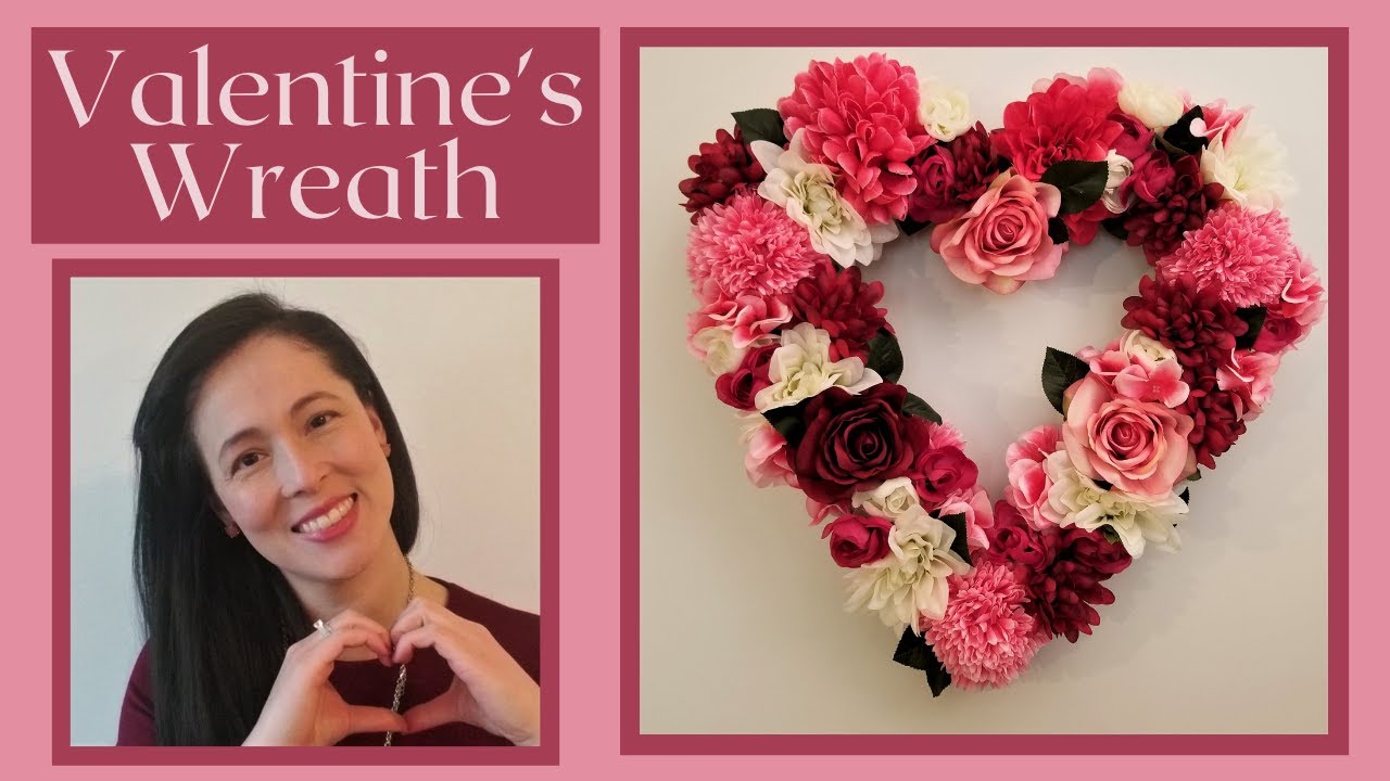 Crafting an Elegant Valentine's Wreath, absolutely everything is from the Dollar Store!