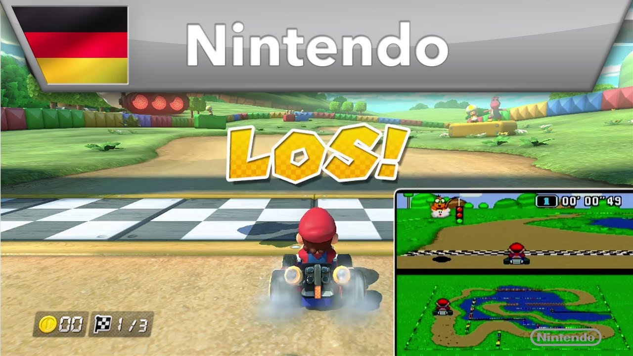 RetroMania - Mario Kart Streckenvergleich: Donut-Ebene 3