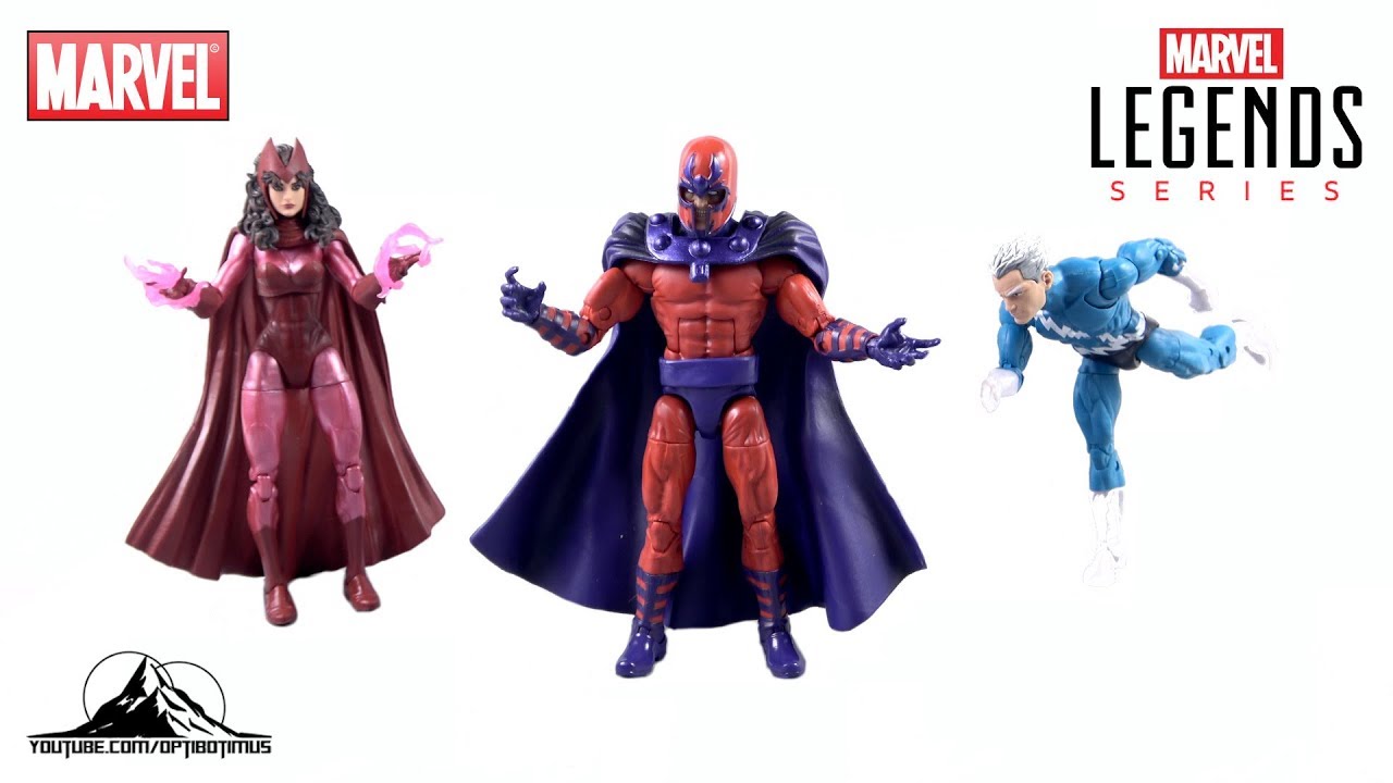 X-Men Marvel Legends Magneto, Quicksilver and Scarlet Witch 3-Pack Video Review