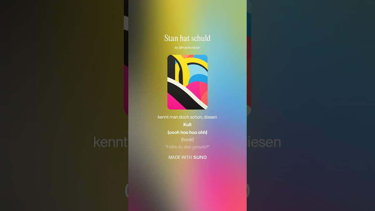 Stan hat schuld