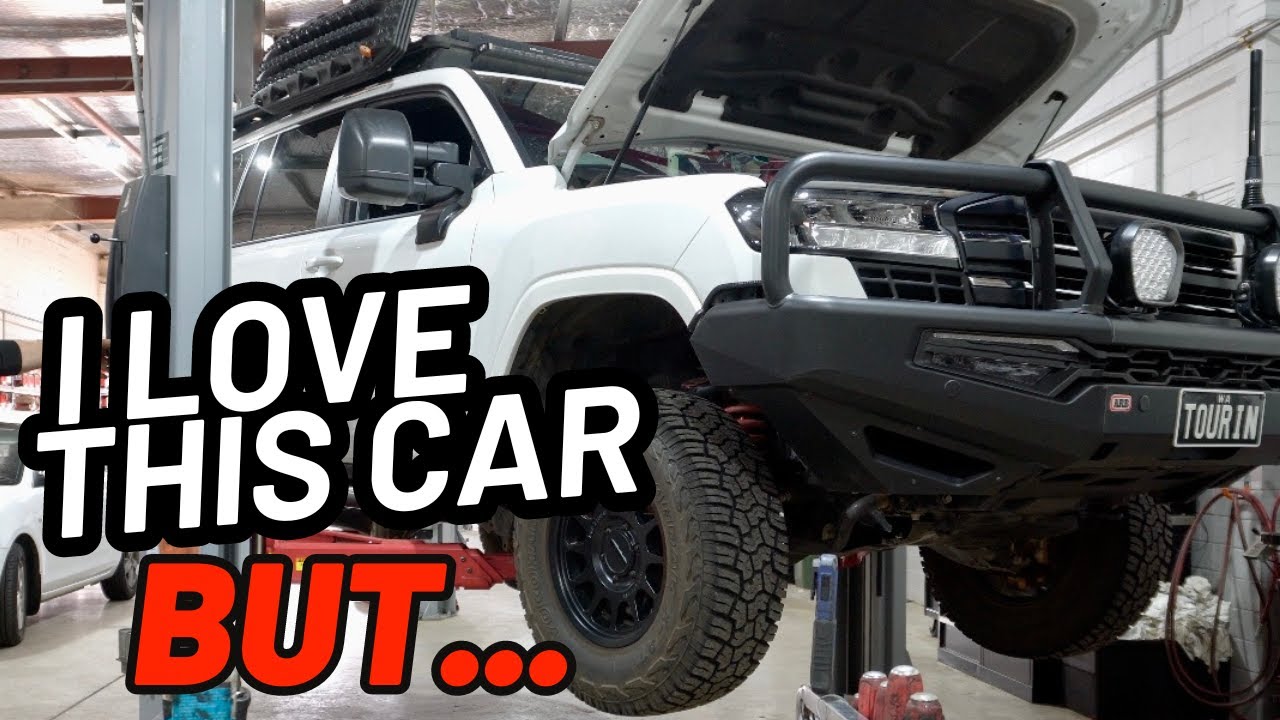 300 SERIES LANDCRUISER BIG LAP PREP || Pedders Brake Upgrade & Long Range Fuel Tank Install