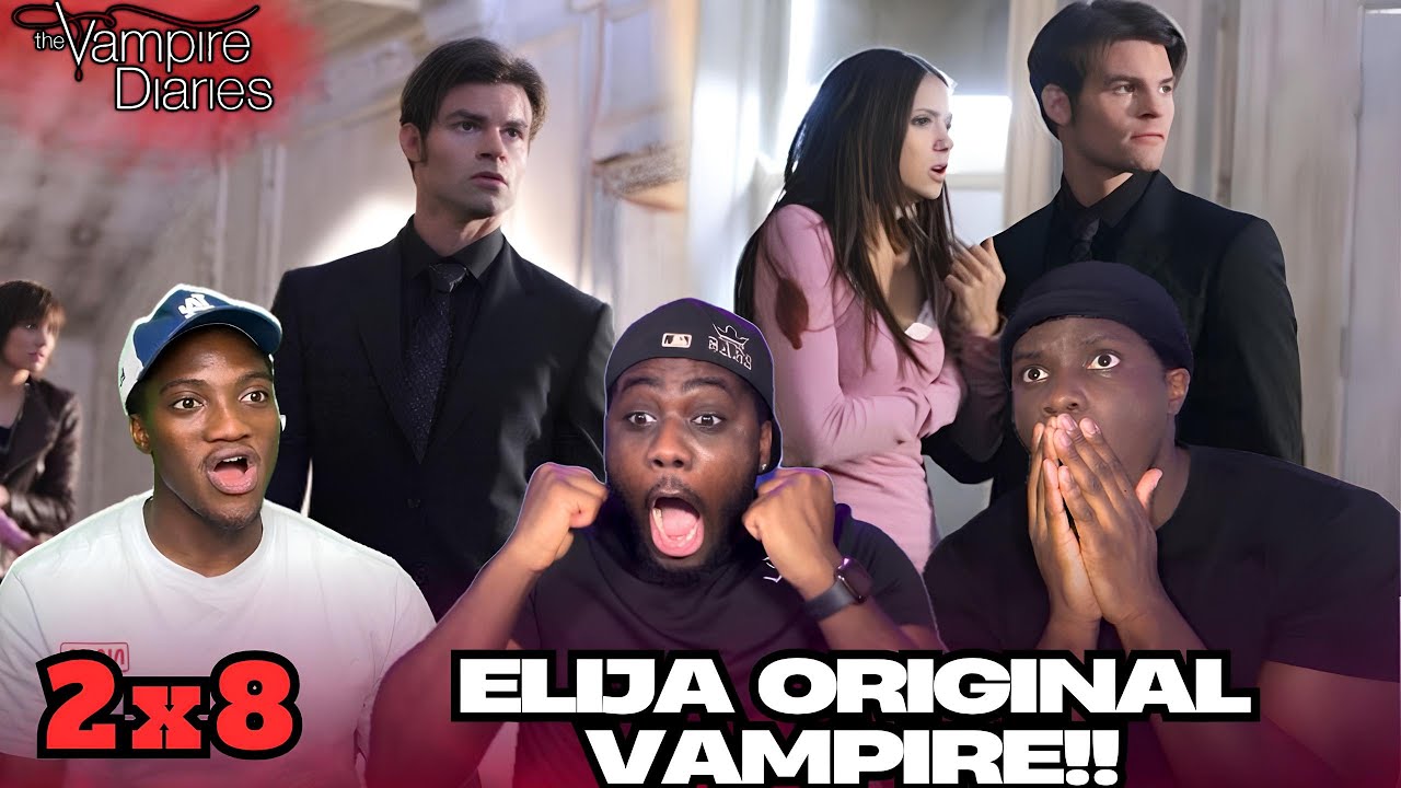 THE ORIGINAL VAMPIRE!!! ELIJA VS SALVATOR BROTHERS!! VAMPIRE DIARIES SEASON 2 EPISODE 8 REACTION
