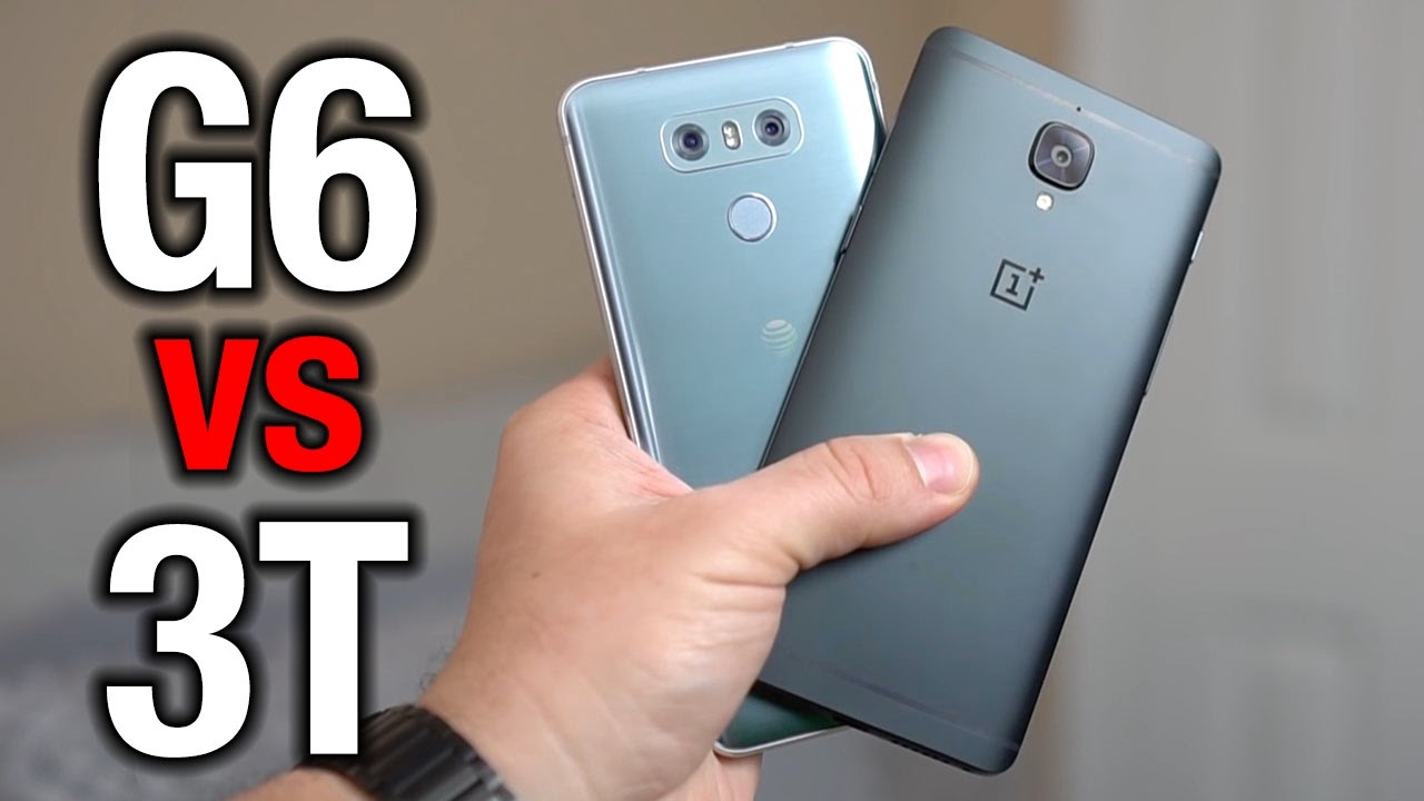 LG G6 vs OnePlus 3T - 2017 flagship vs flagship killer | Pocketnow