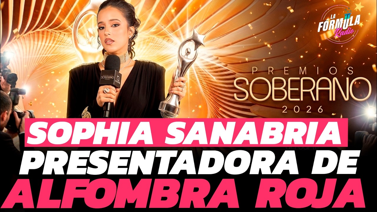 La gran noticia que hizo llorar a Kenny Valdez: Sofía Sanabria a Premios Soberano