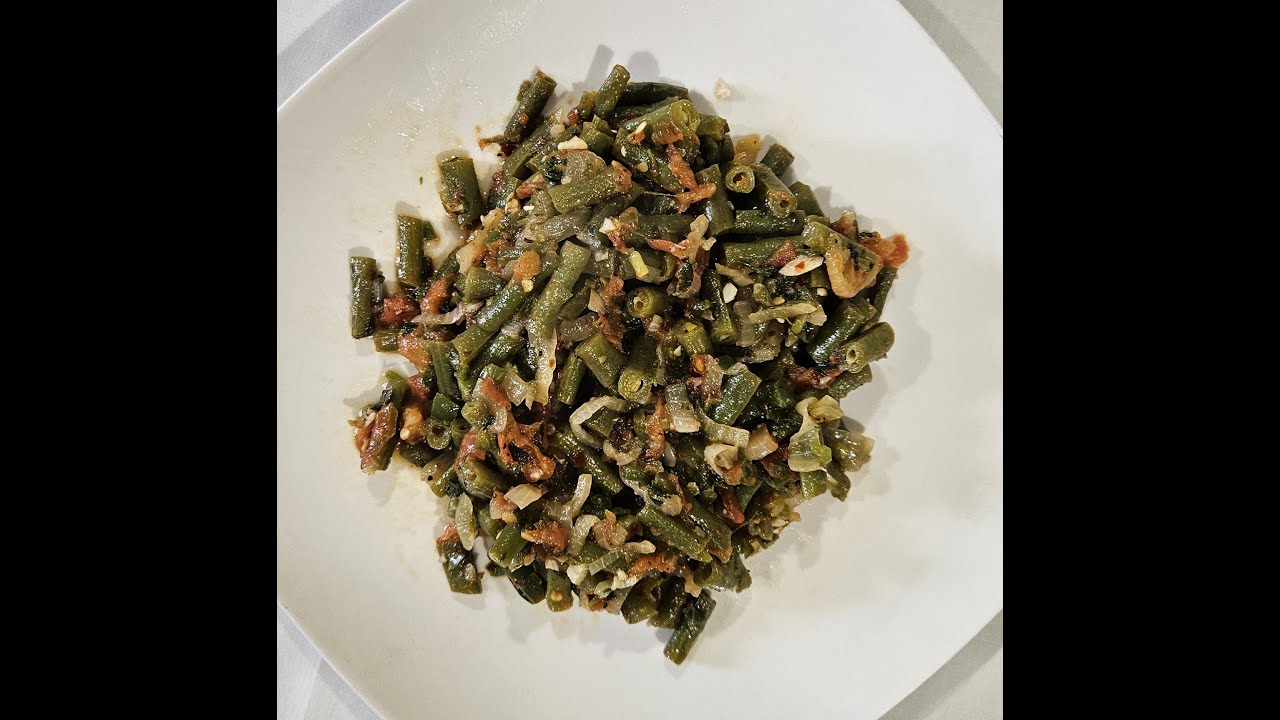 Easy and Healthy, Yummy Mexican Green Beans