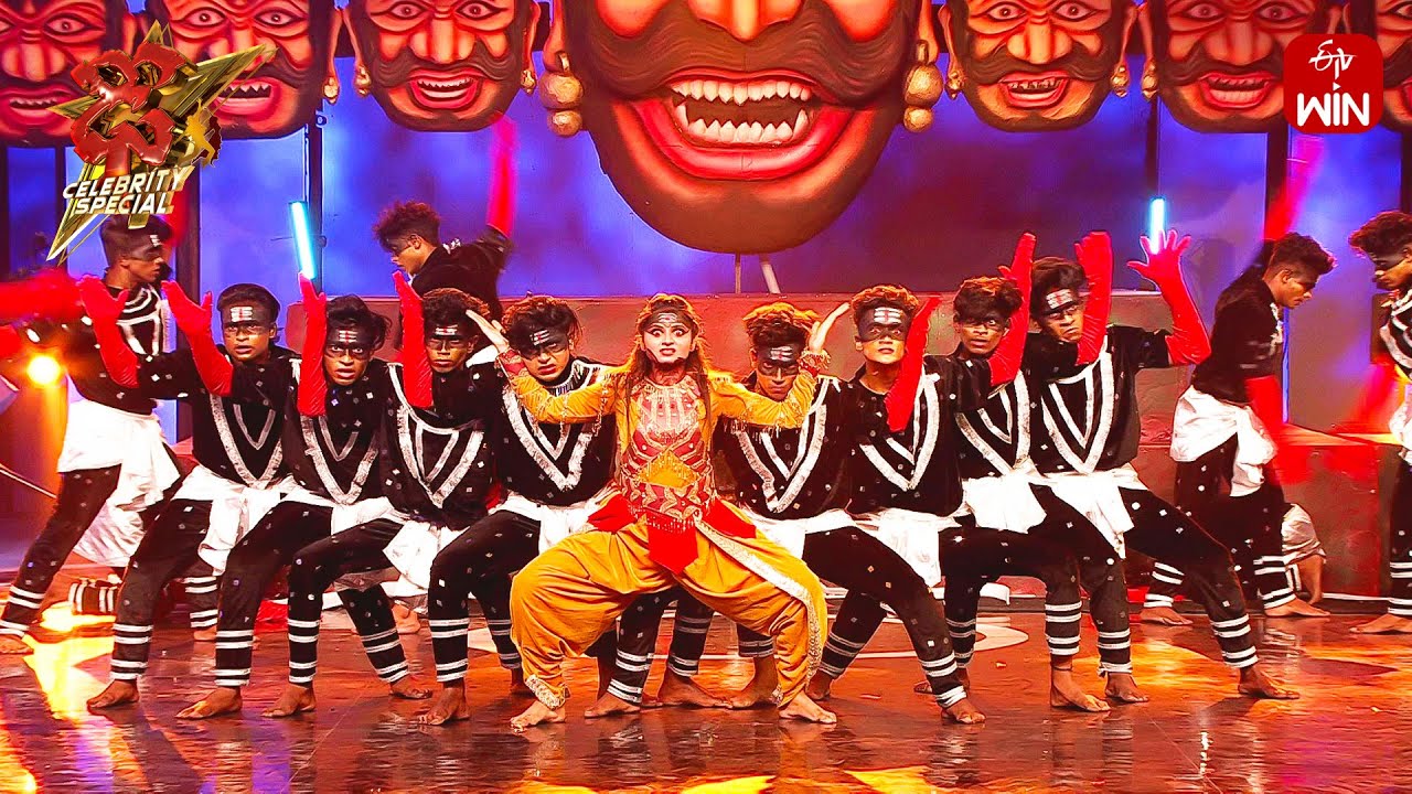 Ravanasura Anthem Song - Varshini Performance | Dhee Celebrity Special | 22nd May 2024  | ETV Telugu