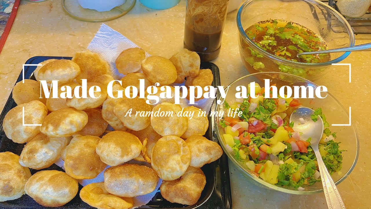 Made Perfect Golgappay/ Pani Puri at home😍|| Recipe video || 
