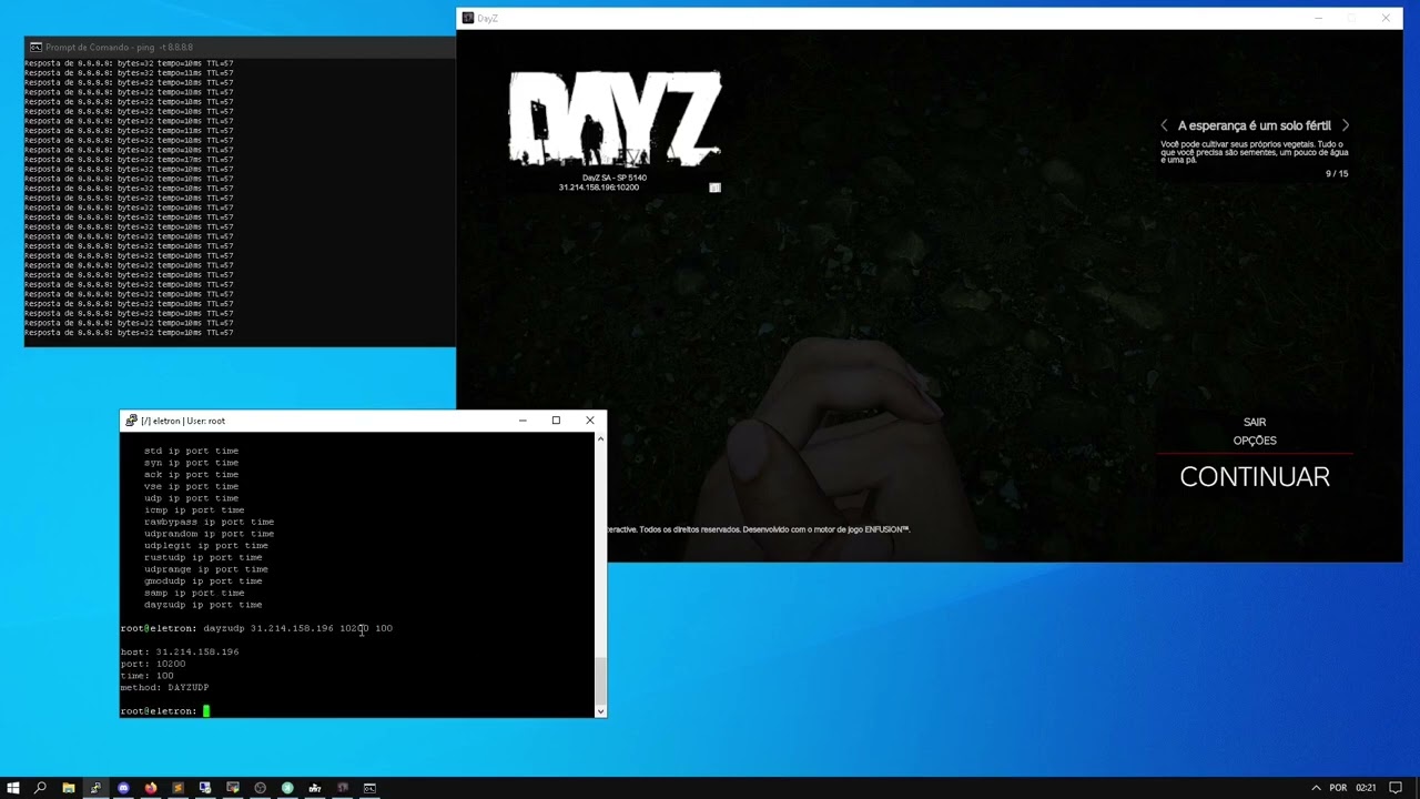 eletron ddos down dayz new game methods