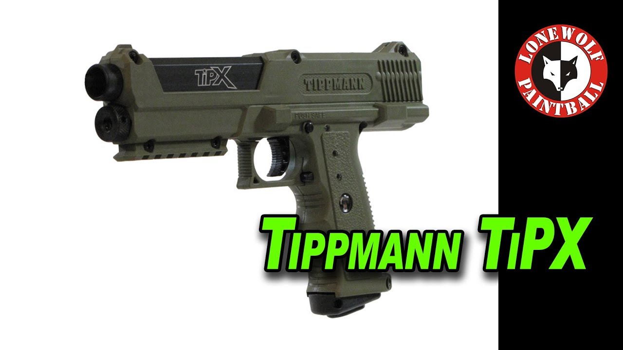 Tippmann TiPX .68 Caliber Paintball Pistol w/ David 