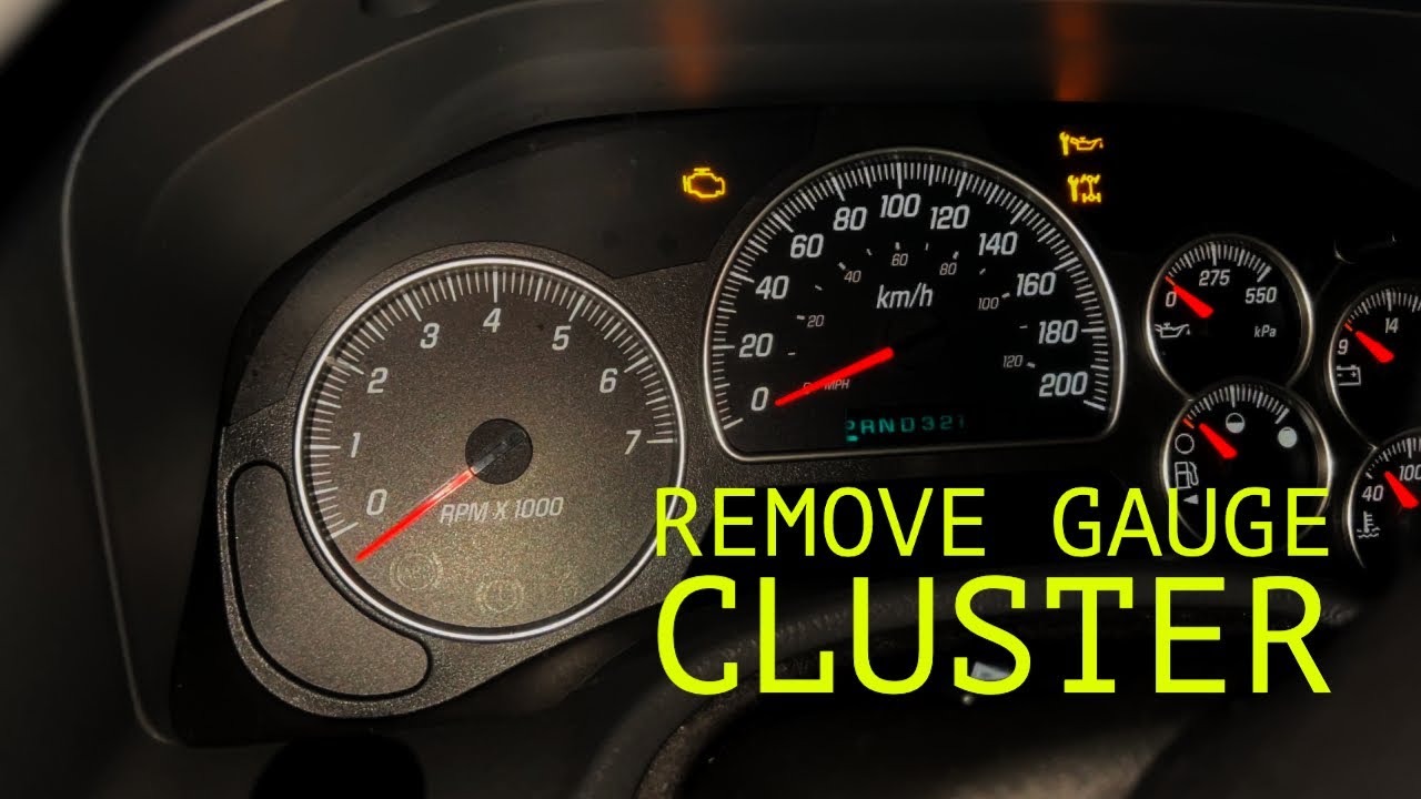 How to Remove Gauge Cluster on a GMC Envoy | 2002 - 2009