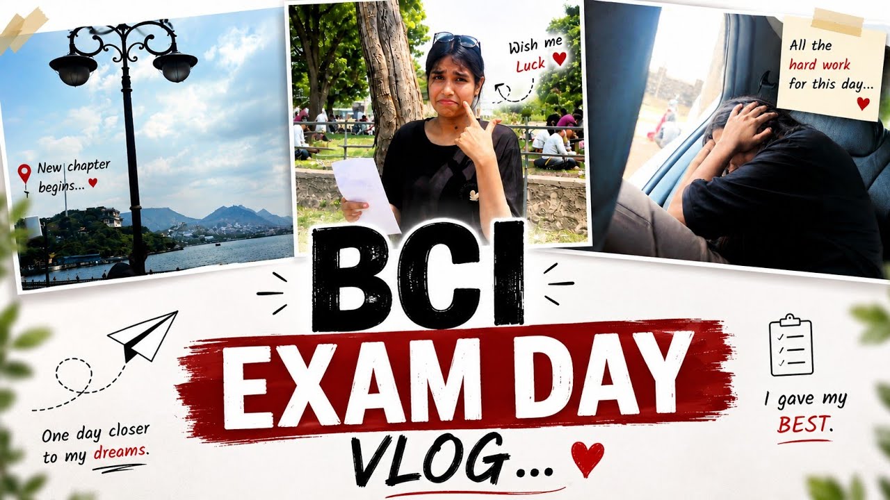 BCI EXAM DAY VLOG😮&zwj;💨😵&zwj;💫 Basic Computer Instructor Exam 2026 #bci #examdayvlog #sci #computerinstr...