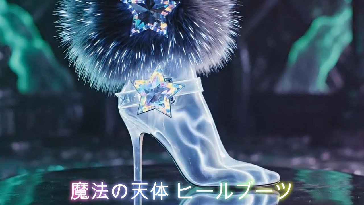 【ASMR】魔法の天体ヒールブーツ👠💎どれを選ぶ？part1　Which one would you choose?