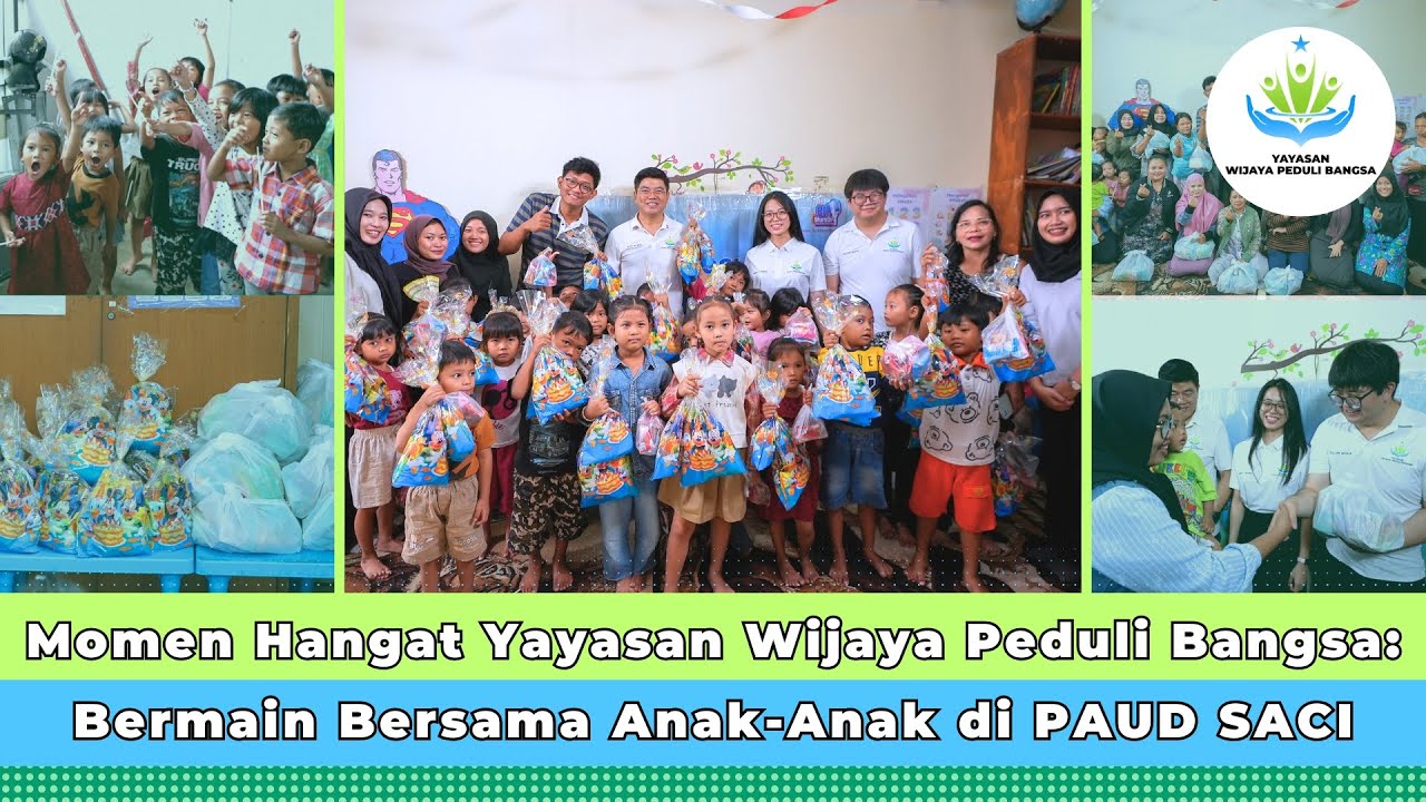 Momen Hangat Yayasan Wijaya Peduli Bangsa : Bermain Bersama Anak-Anak di PAUD SACI