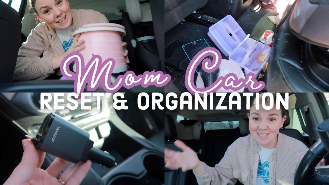 REALISTIC Mom Car Refresh & Organization | Yukon XL Organization