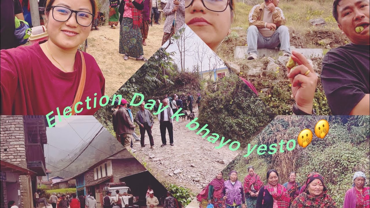  भोत हाल्न जादै गर्दाको रमाईलो।🤗