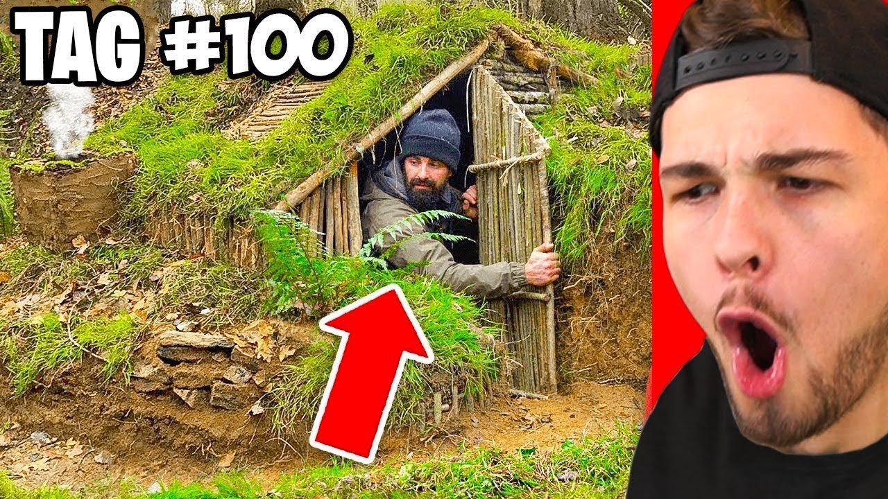 Er hat das in 100 ½ Tagen gebaut..