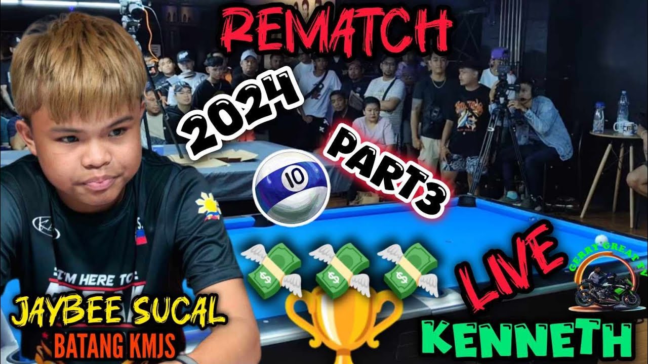 Naku po.. 3rd Rematch na.. Jaybee Sucal 🆚 Kenneth.. Ang Umaayaw ay Di nagwawagi😮🔥.. Talpakan na 👊