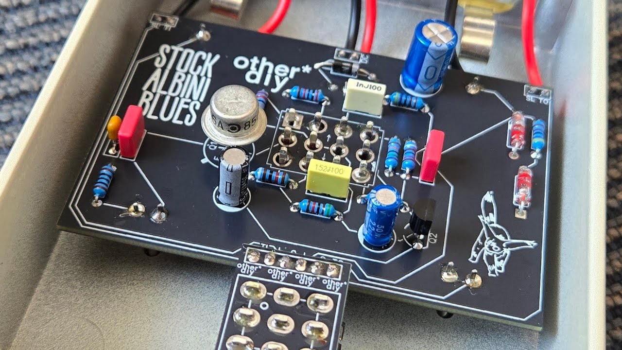 Other* Pedals DIY Stock Albini Blues Kit Demo