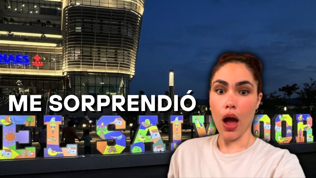 Cubana BOQUIABIERTA en El Salvador 🇸🇻 😱 10 cosas locas.