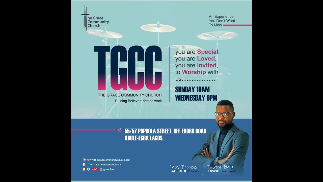 Spiritual Maturity | Pastor Bolu Lawal | TGCC Lagos
