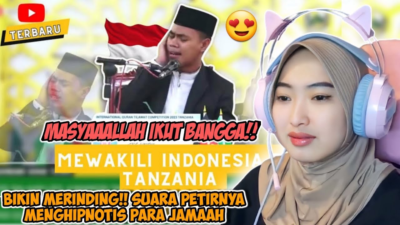 VIRAL!! BANGGA DAN TERHARU - JUARA 1 MTQ INTERNATIONAL TANZANIA 2023 || REACTION SYAMSURI FIRDAUS