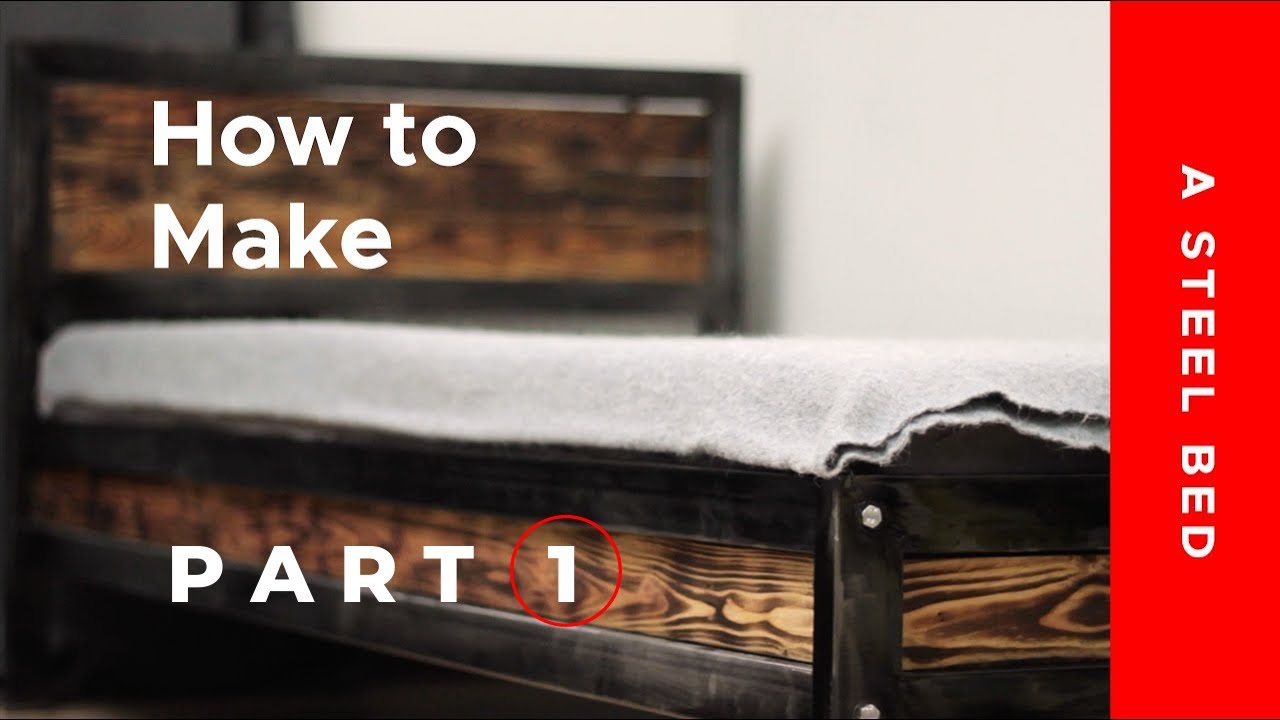 DIY Industrial Bed Frame from Metal Pipes &mdash; Part 1