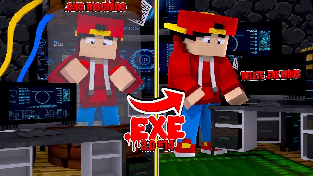 Minecraft .EXE 3.0 #14 - ROPO CONTINUES TO FOOL JACK INTO BELIEVING HE'S AN EVIL .EXE!!