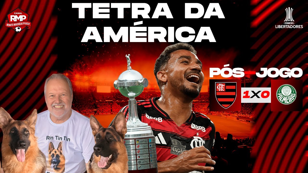FLAMENGO &Eacute; TETRACAMPE&Atilde;O DA LIBERTADORES!