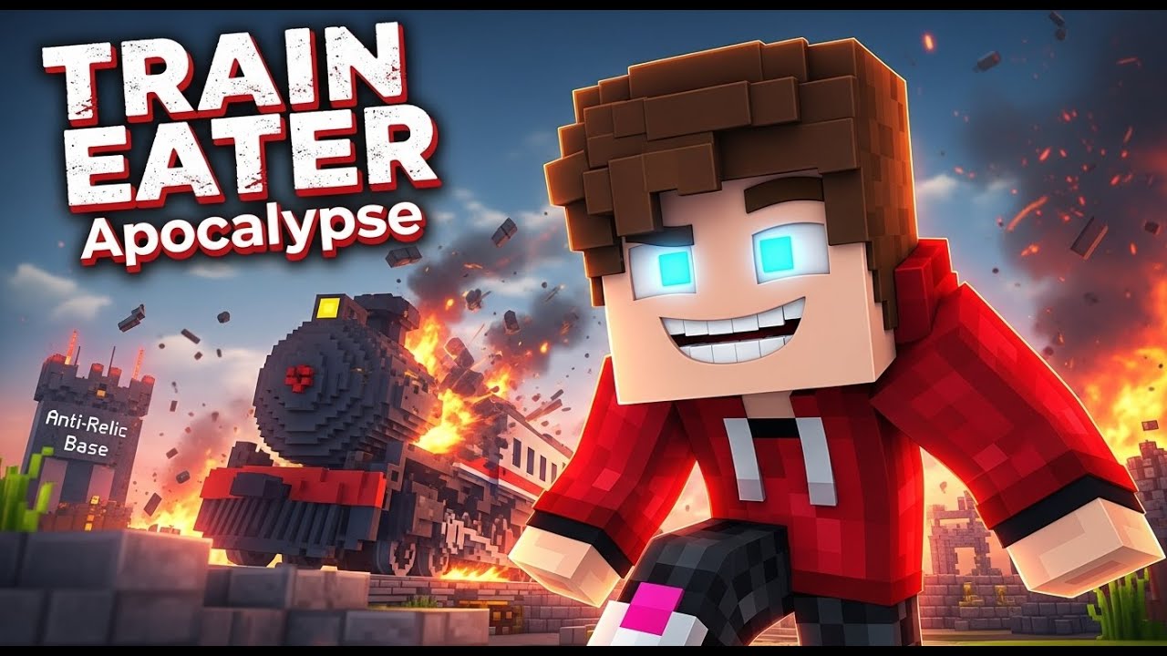 TRAIN EATER Apocalypse: Building the ULTIMATE Minecraft Anti-Relic Base! Guide
