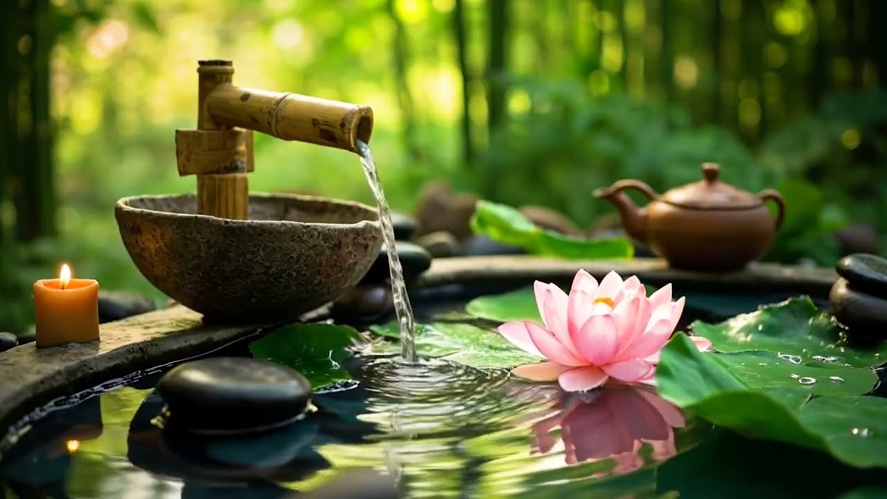 Relaxing sound, peaceful  music, Stress Relief.