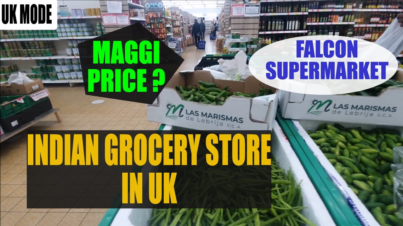 Indian Grocery Store in UK | Falcon Supermarket | Nottingham | Vlog - 10 | Indian Student in UK