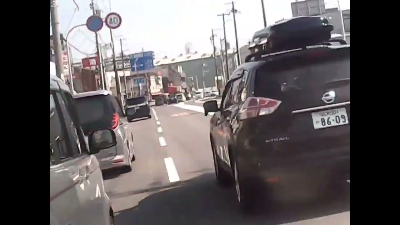国道43号線 ゴーストライダー USJ から難波へ