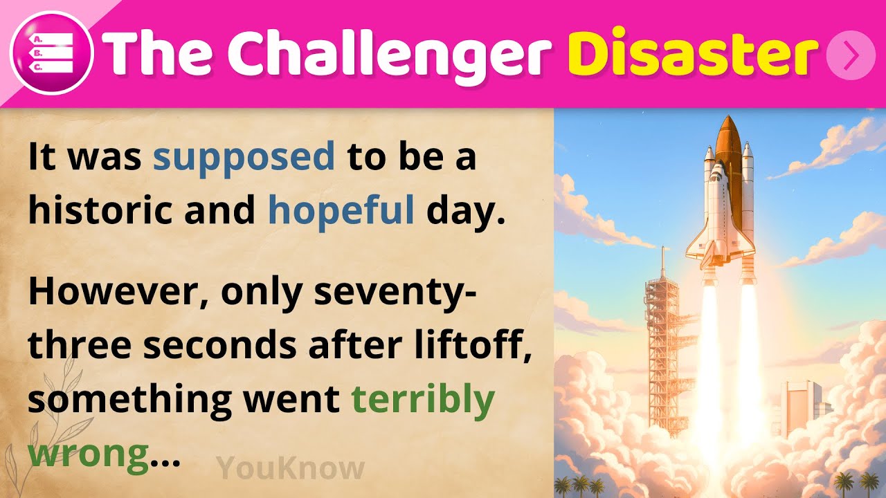 The Challenger Disaster | Learn English Through Stories