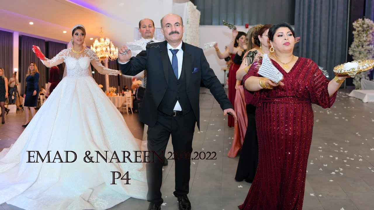 مع فنان محمد فوزي و جوان اوسيEmad & Nareen  P4  عرس قيبار  Saarbrücken المانيا