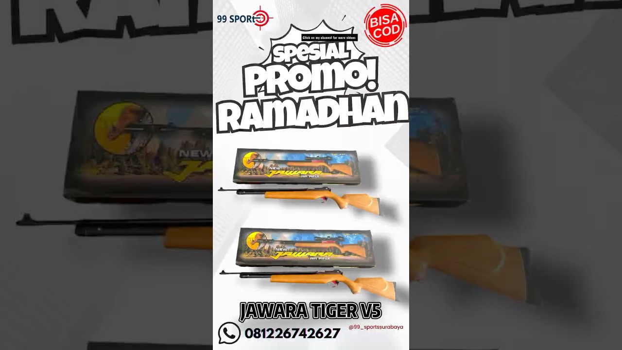INI DIA SENAPAN ANGIN UKLIK TERMURAH JAWARA TIGER V5!!!